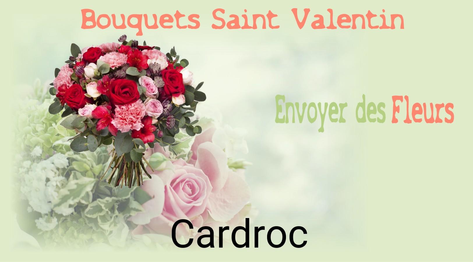 Roses de Saint-Valentin livrées à Cardroc